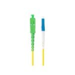 Lanberg FO-LUSA-SS11-0050-YE Cabo Fibra Óptica 5 m G.657.A1 LC SC