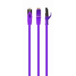 Cabo Gembird Cat6a S/FTP Chapado Ouro 1m Violeta RJ45 RJ45