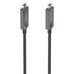 Cable USB-C Aisens AOC A157-0884 7.5m 10Gbps 60W 4K DisplayPort Activo Fibra+Cobre