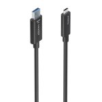Cavo USB-A a USB-C AISENS A157-0925, 15m, 10Gbps, Fibra Ottica