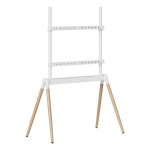 Soporte de TV Gembird TVS-86F-01-W Blanco/Madera 55-86" Gestión de cables integrada Soporte de TV Gembird TVS-86F-01-W Blanco/Madera 55-86" Gestión de cables integrada