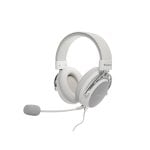 Auriculares Genesis con cable 53mm micrófono desmontable ligeros blancos para gaming Auriculares Genesis con cable 53mm micrófono desmontable ligeros blancos para gaming