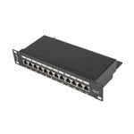 Gehäuse Lanberg PPF6-9012-B Schwarz Metall 215x44,5x130mm 880g Gehäuse Lanberg PPF6-9012-B Schwarz Metall 215x44,5x130mm 880g