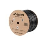 Cabo de Rede Lanberg LCU6-30CU-0305-BK Cat6 U/UTP 305 m Preto Cabo de Rede Lanberg LCU6-30CU-0305-BK Cat6 U/UTP 305 m Preto