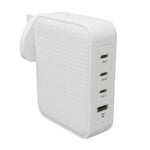 Ladegerät TARGUS Hyper HJ1001WHWWGL 145W GaN USB-C x3 USB-A Weiß Ladegerät TARGUS Hyper HJ1001WHWWGL 145W GaN USB-C x3 USB-A Weiß Ladegerät TARGUS Hyper HJ1001WHWWGL 145W GaN USB-C x3 USB-A Weiß Ladegerät TARGUS Hyper HJ1001WHWWGL 145W GaN USB-C x3 USB-A Weiß