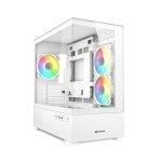 Caja Sharkoon MK6 RGB Negro Micro-ATX Cristal Templado 3x Ventiladores ARGB USB-C Caja Sharkoon MK6 RGB Negro Micro-ATX Cristal Templado 3x Ventiladores ARGB USB-C
