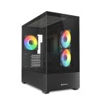 Caja PC Sharkoon MK6 RGB Blanca Micro-ATX Cristal Templado y 3 Ventiladores PWM ARGB Caja PC Sharkoon MK6 RGB Blanca Micro-ATX Cristal Templado y 3 Ventiladores PWM ARGB