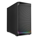 Caja Micro ATX Sharkoon MK4 RGB Strip Tira RGB/2x Ventiladores/USB-C/Negra Caja Micro ATX Sharkoon MK4 RGB Strip Tira RGB/2x Ventiladores/USB-C/Negra