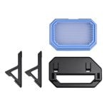 Kit Konvertierungsturm zu Rack Thermaltake AC-076-ONFNAN-A1 Midi Tower Schwarz Blau Kit Konvertierungsturm zu Rack Thermaltake AC-076-ONFNAN-A1 Midi Tower Schwarz Blau