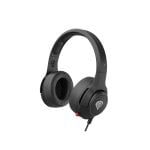 Auriculares Genesis con cable, micrófono retráctil, control de volumen, negro y rojo Auriculares Genesis con cable, micrófono retráctil, control de volumen, negro y rojo