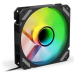 Refrigeración Aire Sharkoon 120mm SHARK Mirror PWM RGB Reverse Iluminación Espejo Infinito