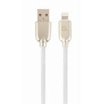 Cavo Cablexpert CC-USB2R-AMLM-2M-W Lightning USB A 2 Metri Bianco Cavo Cablexpert CC-USB2R-AMLM-2M-W Lightning USB A 2 Metri Bianco