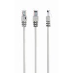 Cable de red Gembird PP12-7.5M 7,5m RJ-45 contactos dorados gris sin blindaje Cable de red Gembird PP12-7.5M 7,5m RJ-45 contactos dorados gris sin blindaje