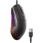 Ratón Steelseries Rival 3 Gen 2 Kabelgebunden 8500DPI Schwarz RGB 6 Tasten
