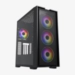 Caja Gaming Hiditec H2 AIR ARGB Torre E-ATX Acero Vidrio Templado 4x Ventiladores ARGB Caja Gaming Hiditec H2 AIR ARGB Torre E-ATX Acero Vidrio Templado 4x Ventiladores ARGB