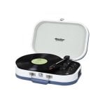 Tocadiscos Trevi TT 1020 BT Tracción Directa Semiautomático Azul Blanco 33/45/78 RPM