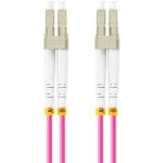Lanberg FO-LULU-MD41-0005-VT Cabo Fibra Óptica OM4 LC/UPC 0,5m Lanberg FO-LULU-MD41-0005-VT Cabo Fibra Óptica OM4 LC/UPC 0,5m
