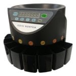 Contadora de Monedas Mustek M6 230 monedas/minuto capacidad 300-500 monedas programable