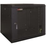 Armario RWB WP WPN-RWB-09605-B 9U Noir 60kg Verrouillage Porte Verre