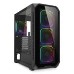 PC-Gehäuse Sharkoon AK5G RGB Midi Tower RGB Lüfter ATX Micro-ATX Mini-ITX PC-Gehäuse Sharkoon AK5G RGB Midi Tower RGB Lüfter ATX Micro-ATX Mini-ITX