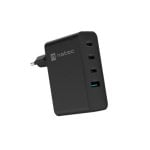 Chargeur NATEC NUC-2234 Noir 20V avec 3 ports USB Type-C et protection intégrée Chargeur NATEC NUC-2234 Noir 20V avec 3 ports USB Type-C et protection intégrée