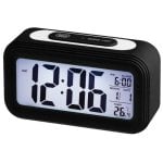 Trevi SLD 3068 S Réveil Digital Noir LCD avec Fonctionnalités Avancées