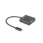 Adapter Lanberg AD-UC-VG-01 Full HD 1920x1200 Schwarz ABS Gehäuse Adapter Lanberg AD-UC-VG-01 Full HD 1920x1200 Schwarz ABS Gehäuse