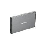 Carcasse disque dur/SSD 2.5" NATEC Rhino GO SATA III 6 Gbit/s USB Gris Carcasse disque dur/SSD 2.5" NATEC Rhino GO SATA III 6 Gbit/s USB Gris