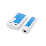 Comprobador de cables Lanberg NT-0401 RJ-11 RJ-12 RJ-45 250m Azul Blanco 9V