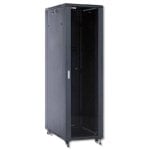 Rack WPN-RNA-42606-BS Noir 42U 800 kg avec roues et patins de nivellement