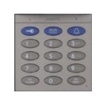 Teclado Mobotix Mx-A-KEYC-d Gris compatible T26B S16B S26B -30 - 50 °C