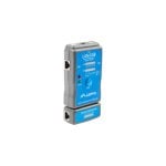 Comprobador de alimentación PoE Lanberg NT-0403 RJ-11 RJ-45 USB Coaxial Azul