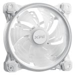 Ventilador ADATA XPG Hurricane 120 ARGB PWM 12cm Blanco, doble anillo, 2000 RPM, silencioso Ventilador ADATA XPG Hurricane 120 ARGB PWM 12cm Blanco, doble anillo, 2000 RPM, silencioso