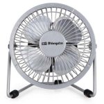 Mini Ventoinha de Sobremesa USB Orbegozo PW 1025 8W 10cm Ultra Silenciosa Hélices Metálicas