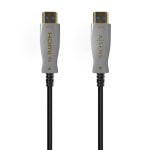 Aisens A148-0698 HDMI 2.0 AOC Kabel 100m Schwarz UHD 4K@60Hz HDR10