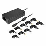 Cargador portátil Leotec LENCSHOME120 Universal 120W 10 conectores auto-voltaje 12-20V Cargador portátil Leotec LENCSHOME120 Universal 120W 10 conectores auto-voltaje 12-20V