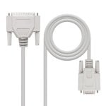 Cavo Serie Null Modem Nanocable DB9 Femmina - DB25 Maschio 1,8m Beige Cavo Serie Null Modem Nanocable DB9 Femmina - DB25 Maschio 1,8m Beige Cavo Serie Null Modem Nanocable DB9 Femmina - DB25 Maschio 1,8m Beige Cavo Serie Null Modem Nanocable DB9 Femmina - DB25 Maschio 1,8m Beige