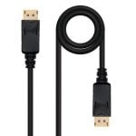 Cavo DisplayPort Nanocable 1.2 0.5m 4K DP/M - DP/M Nero Cavo DisplayPort Nanocable 1.2 0.5m 4K DP/M - DP/M Nero