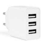 Cargador Orbegozo EN 1100 3xUSB 17W Chargeur Mural Compact Cargador Orbegozo EN 1100 3xUSB 17W Chargeur Mural Compact
