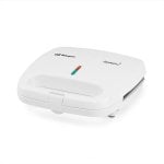 Sandwichera Orbegozo SW 4915 800W Placas Antiadherentes Capacidad 4 Sándwiches Blanca Sandwichera Orbegozo SW 4915 800W Placas Antiadherentes Capacidad 4 Sándwiches Blanca
