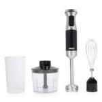 Batidora de mano Princess 221222 1000W Acero inoxidable 2 velocidades set accesorios