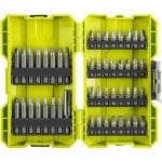 Estuche de Puntas Ryobi RAK48SSD 48 piezas PH/PZ/TX/HEX/SL Soporte Magnético