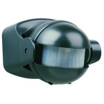 Capteur de Mouvement Smartwares ES34 Filaire Extérieur IP44 180° 12m Noir