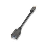 USB-C zu USB-A Kabel AISENS A107-0062 15cm 5Gbps 3A USB 3.1 Gen1 USB-C zu USB-A Kabel AISENS A107-0062 15cm 5Gbps 3A