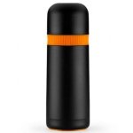 Thermo Alimentaire Bra Enjoy Efficient 1000ml Acier Inoxydable Noir/Orange Antidérapant