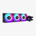 Système de Refroidissement Liquide Hiditec LQ360 360mm 3 Ventilateurs ARGB Système de Refroidissement Liquide Hiditec LQ360 360mm 3 Ventilateurs ARGB