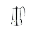Cafetera Italienne Monix M630004 Acier Inoxydable 4 Tasses avec Fini Brillant