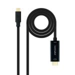 Cable conversor Nanocable 10.15.5135 USB-C a HDMI 1.4 4K@30Hz 5m Negro Cable conversor Nanocable 10.15.5135 USB-C a HDMI 1.4 4K@30Hz 5m Negro
