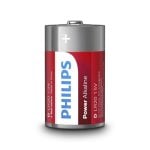 Pila Philips Power Alkaline LR20P2B/10 Alcalina 1,5V Pack de 2 Piezas Pila Philips Power Alkaline LR20P2B/10 Alcalina 1,5V Pack de 2 Piezas