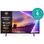 TV Philips QLED 75PUS8510 75" 4K UltraHD 60Hz Smart TV Titan OS HDR10+ Ambilight Dolby Atmos